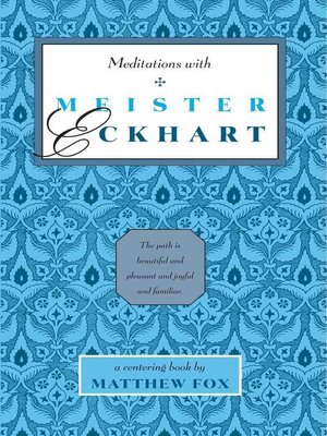 cover image of Meditations with Meister Eckhart